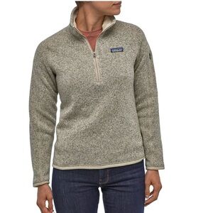 Patagonia women’s Better Sweater 1/4 zip pullover
